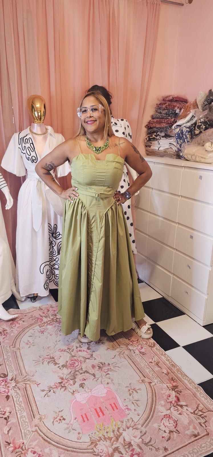 Sage Empress Maxi Dress