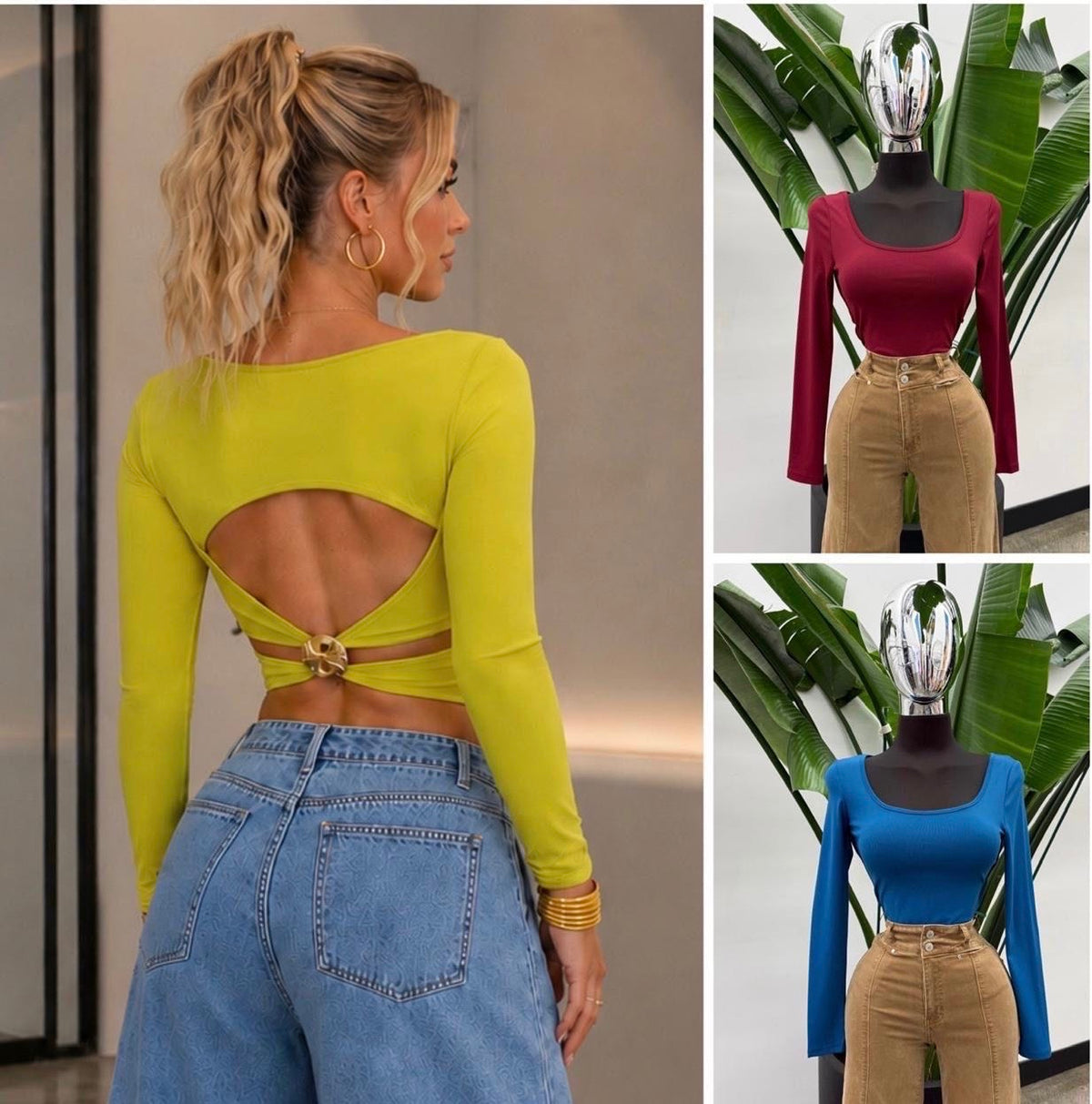 Chic Reveal Top