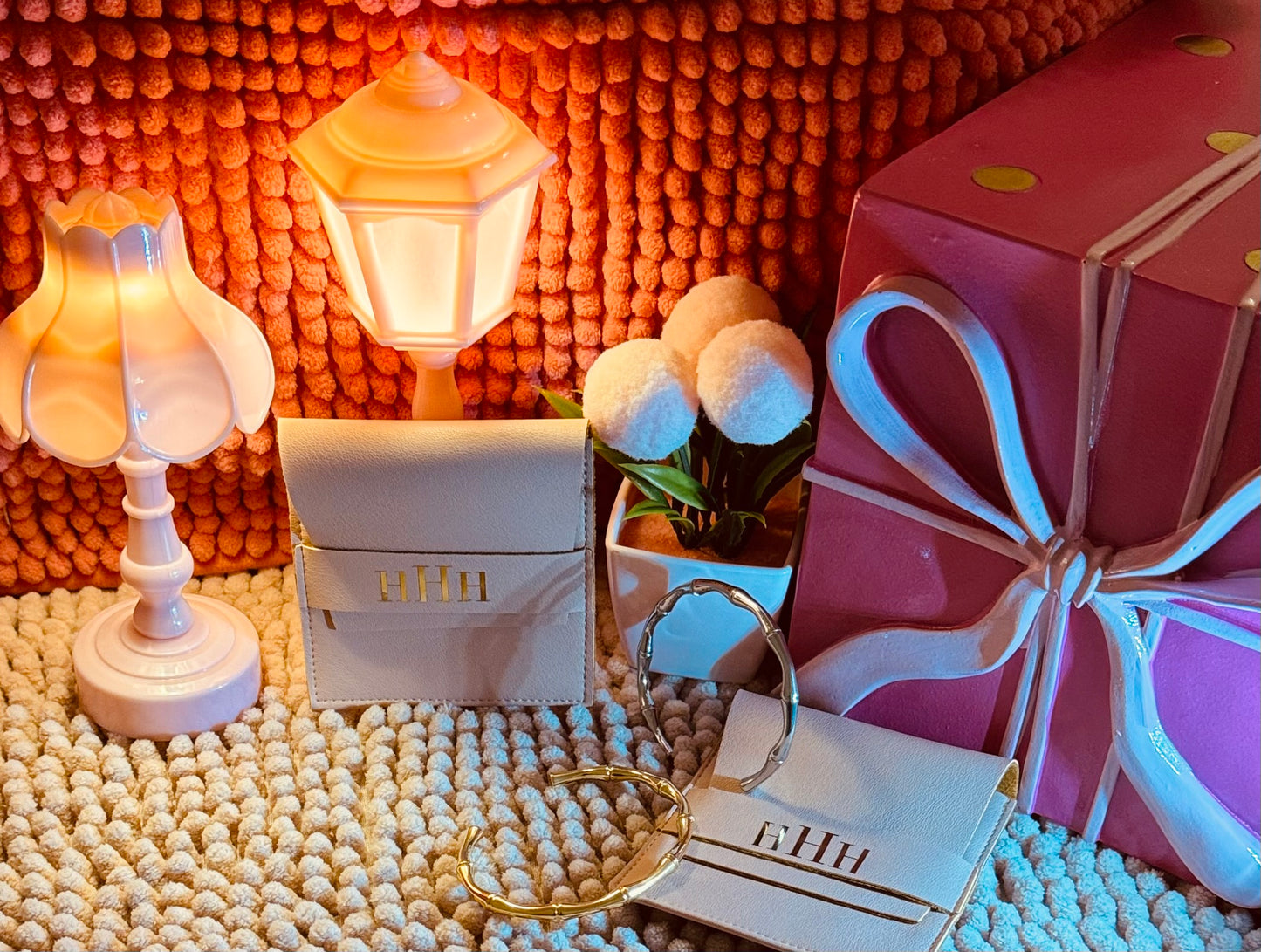 Brazalete Estilo Bambú