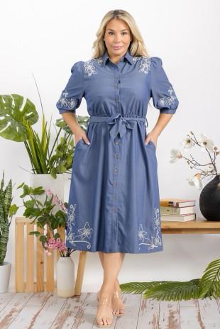 Denim Grace Dress