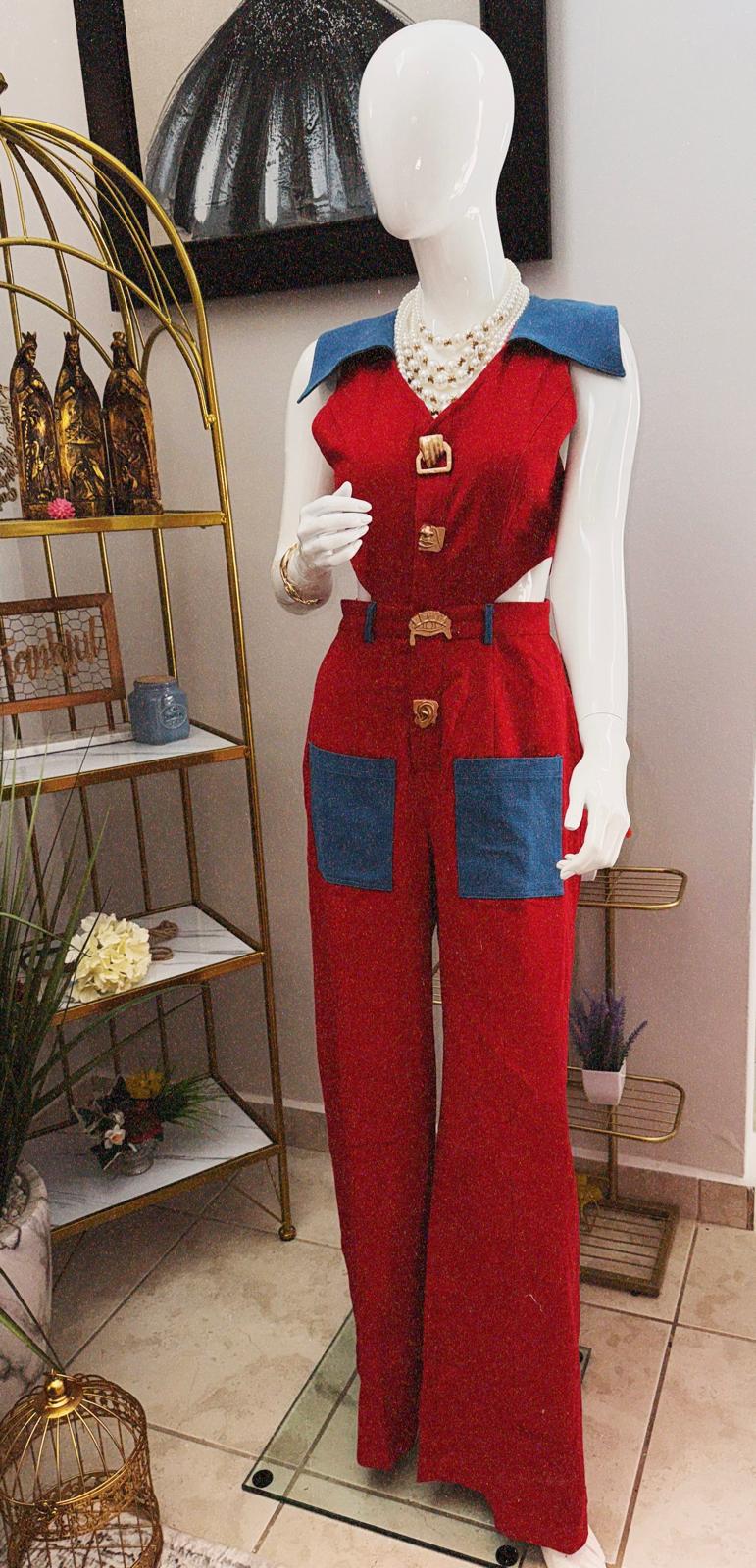 Fiery Jumpsuit