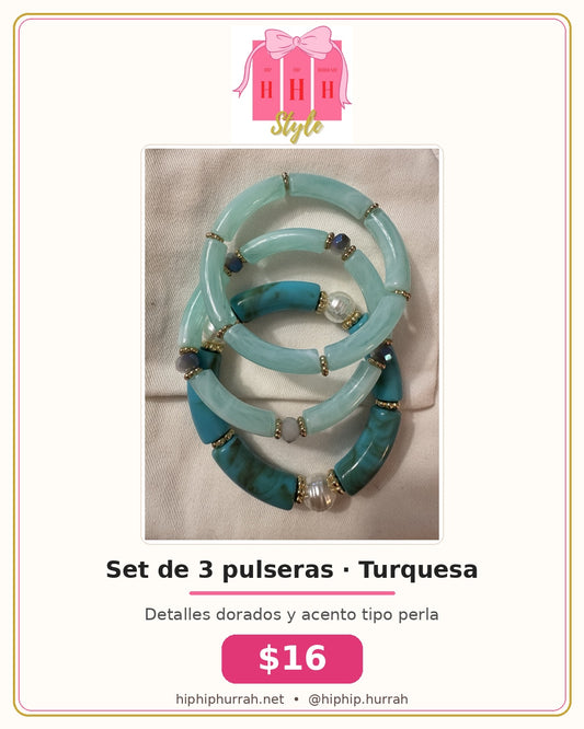 Luxe Harmony Brazalete Set