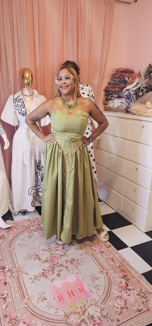 Sage Empress Maxi Dress