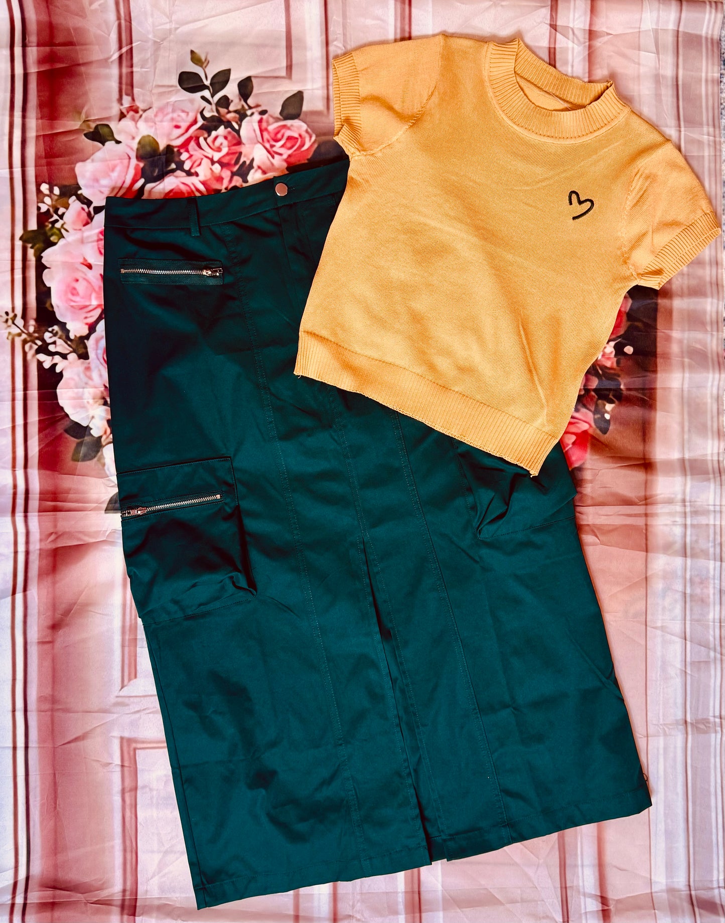 Utility Midi Skirt