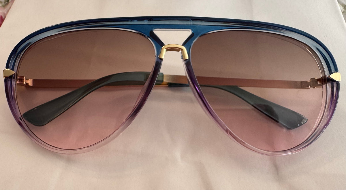 Blue Lovers Sunglasses