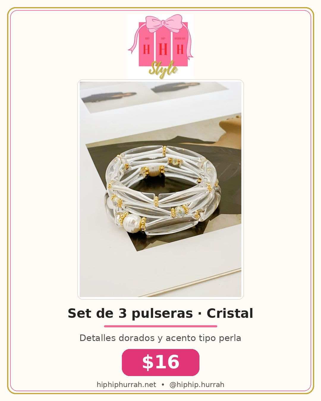 Luxe Harmony Brazalete Set