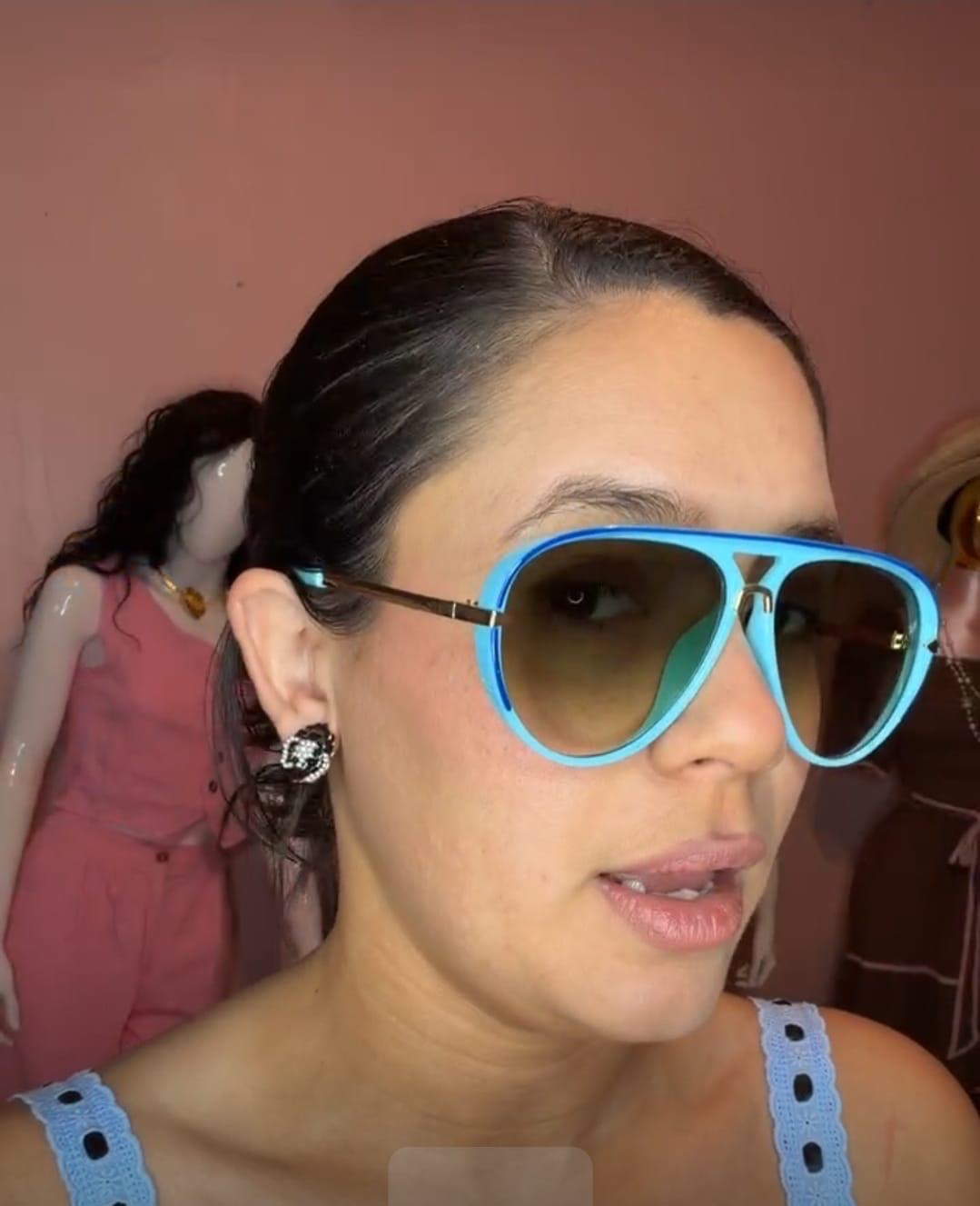 Blue Lovers Sunglasses
