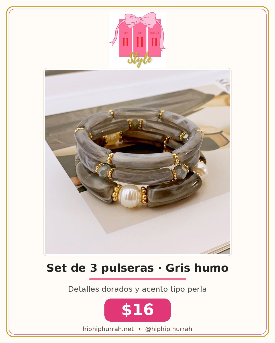 Luxe Harmony Brazalete Set