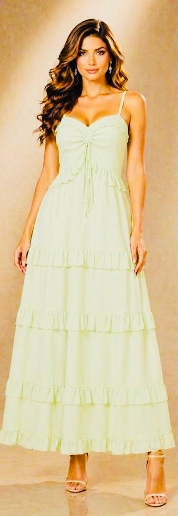 Ruffles Dream Midi Dress