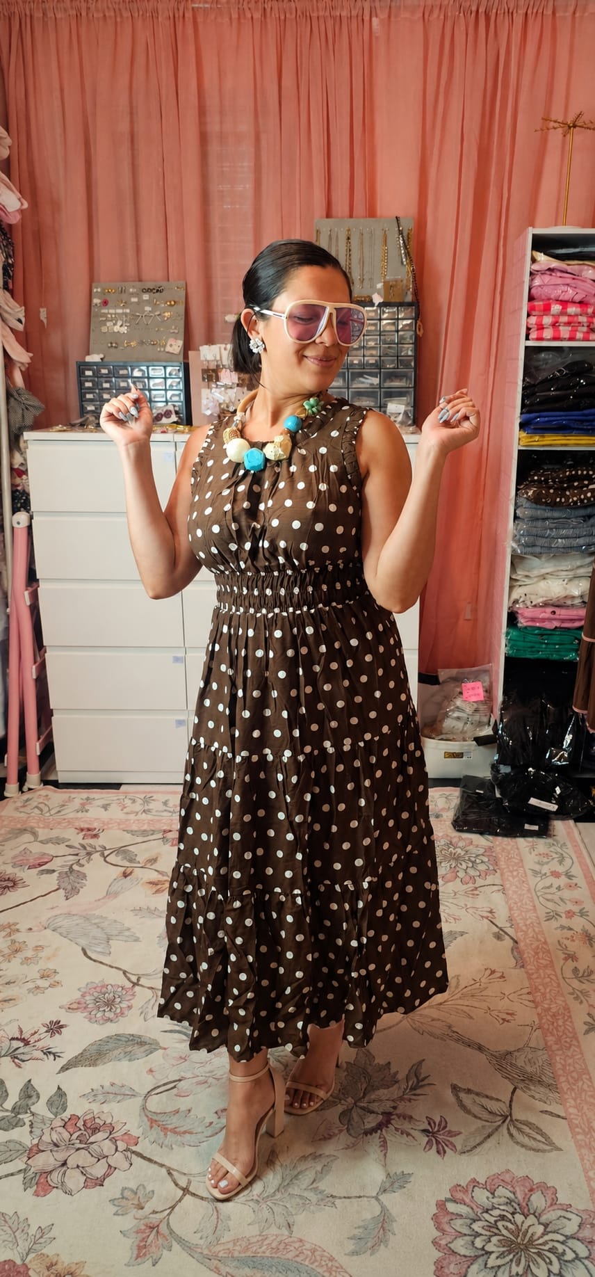 Chocolate Polka Dots