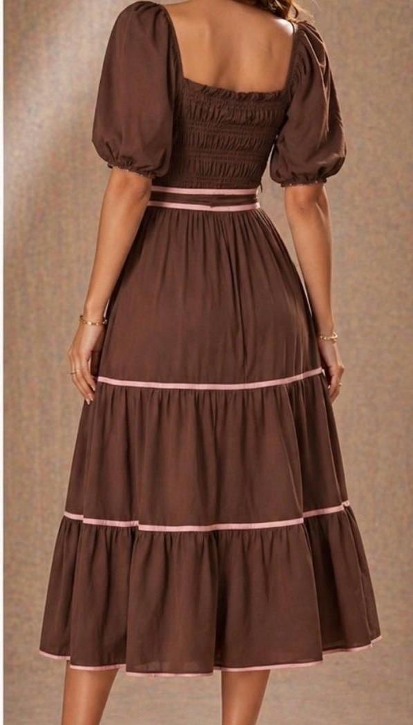 Mocha Belle Dress