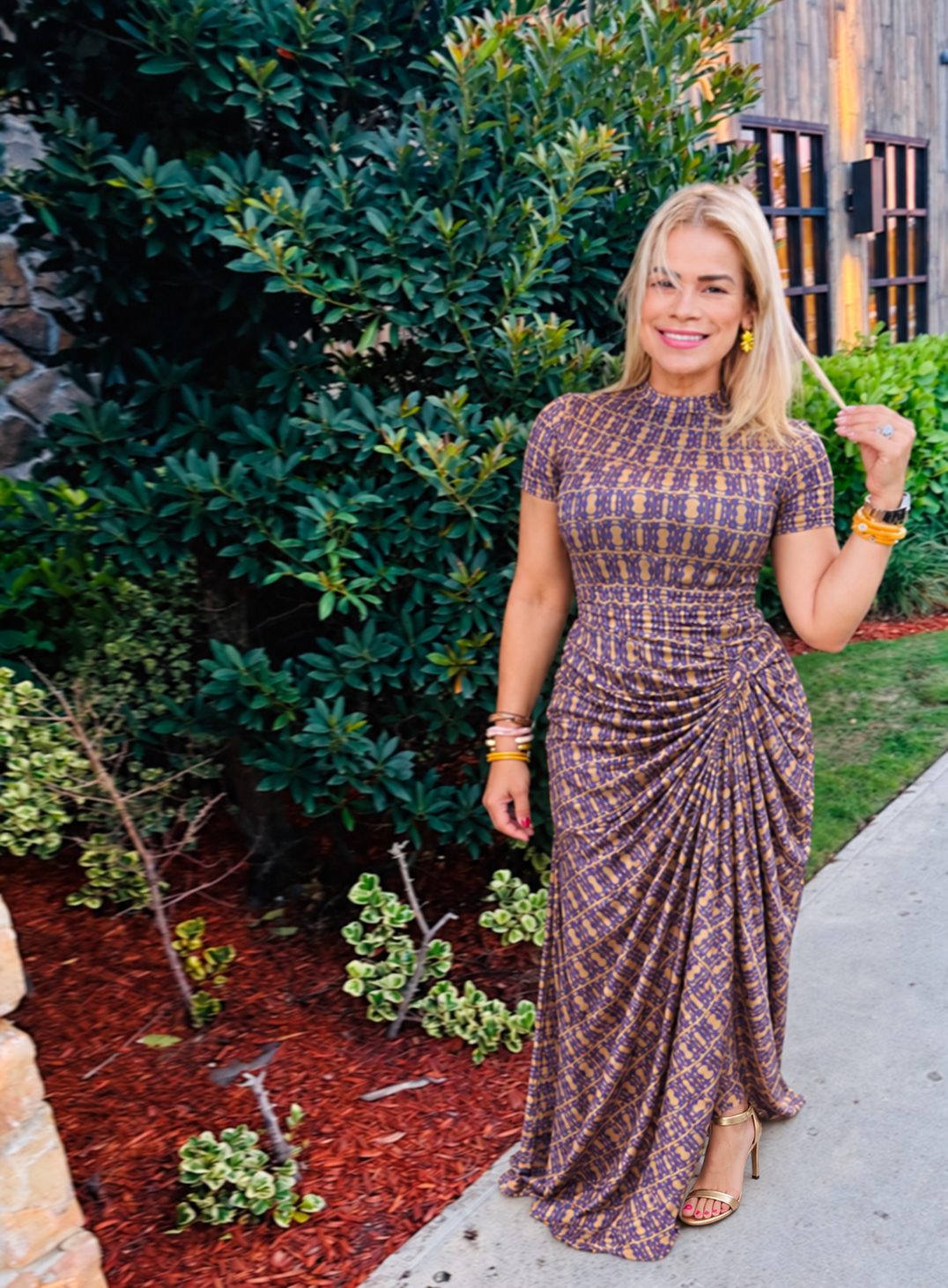 Royal Muse Maxi Dress